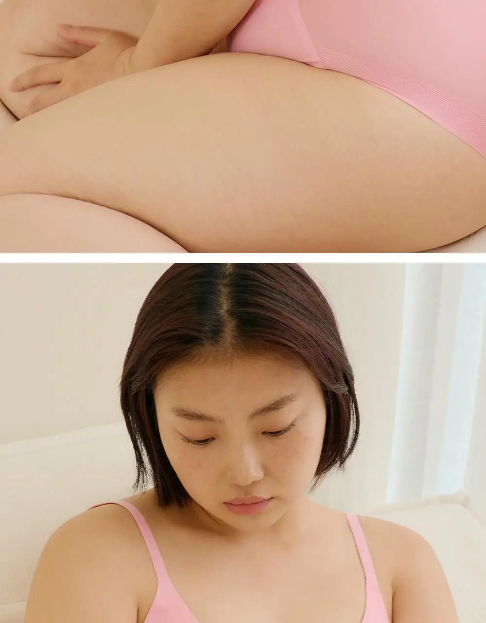 [류혜영 PICK] 마른파이브 쉬어 브라 시그니처 플러스 5colors (S~XXL) 상세페이지 41